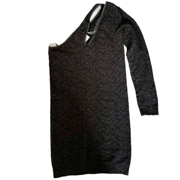 NWT BCBGeneration Mini Bodycon Dress in Licorice - Size M/L - Picture 7 of 7